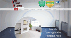 Desktop Screenshot of pdxcarpetcleaning.com